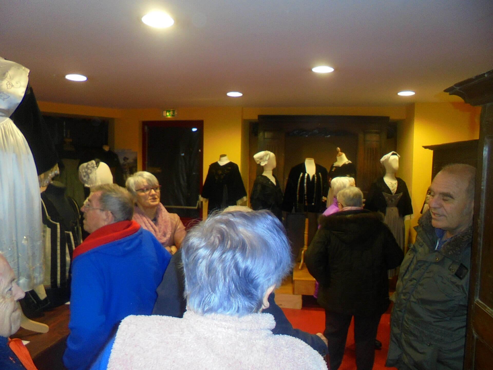 Visite du musée du costume breton à Sérent - le 13 mars