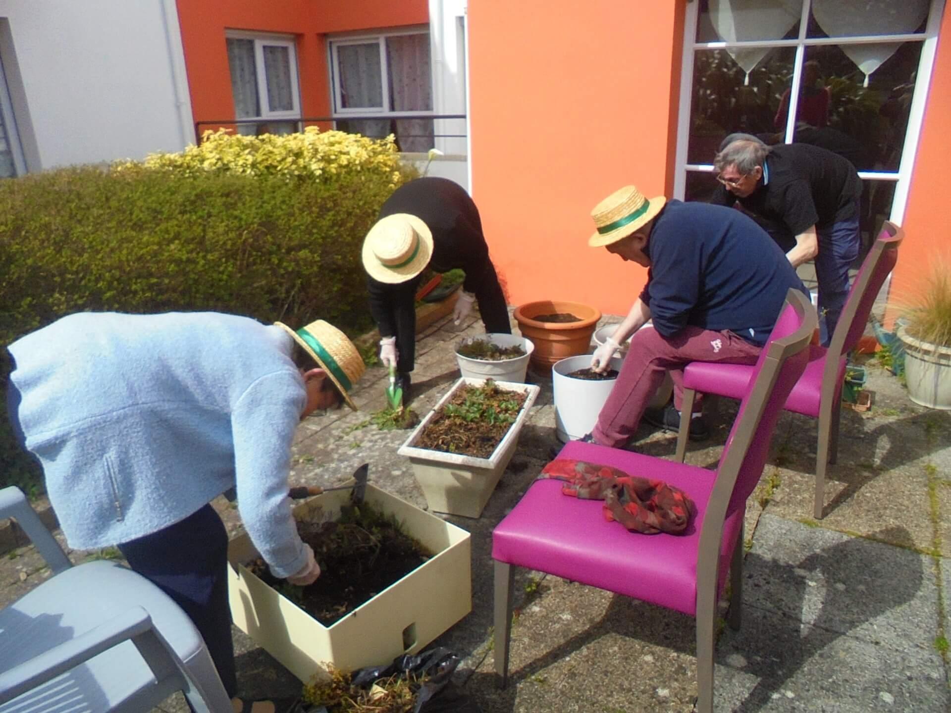 Jardinage - le 8 avril