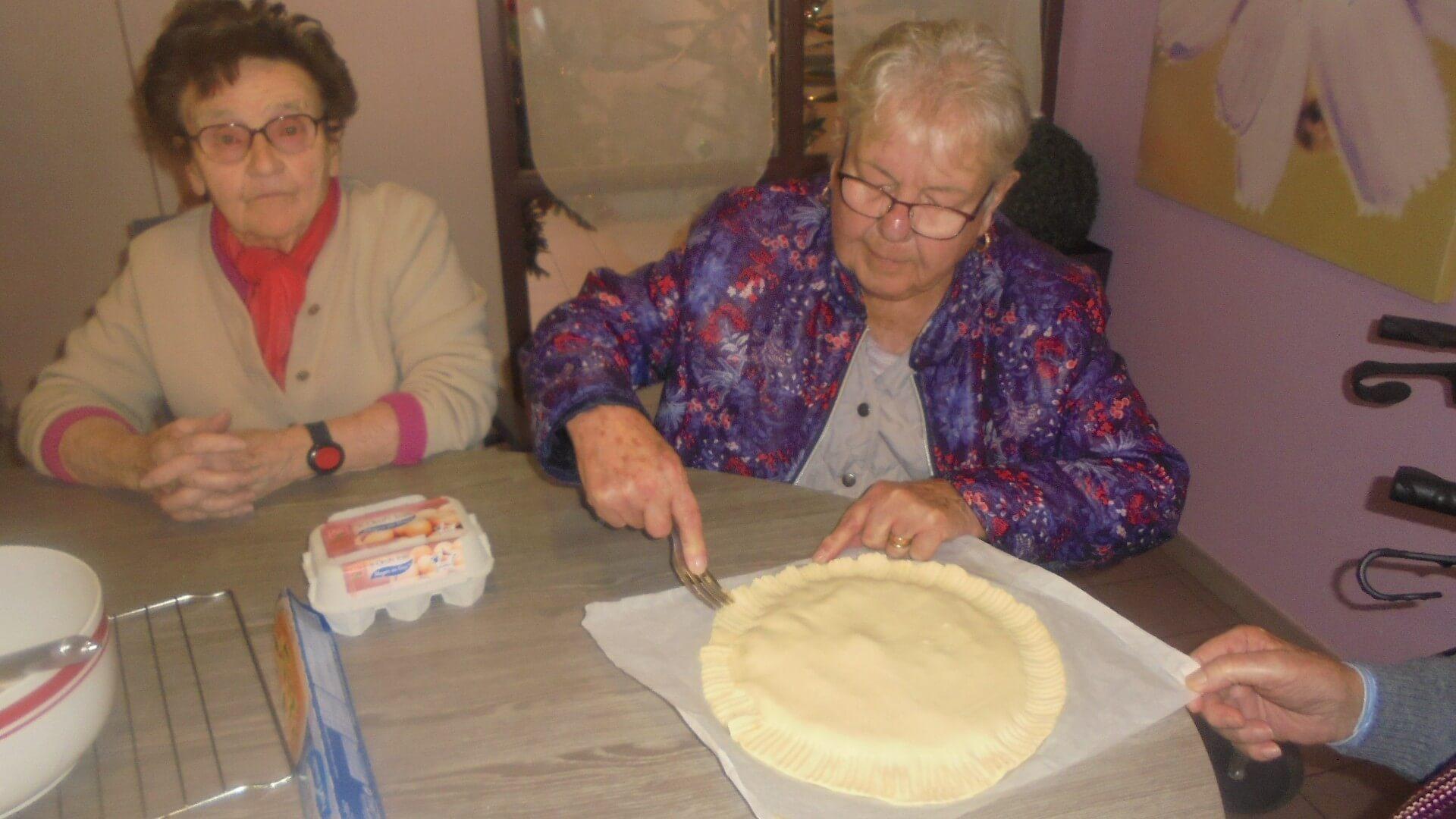 Atelier cuisine - galette des rois - le 5 janvier