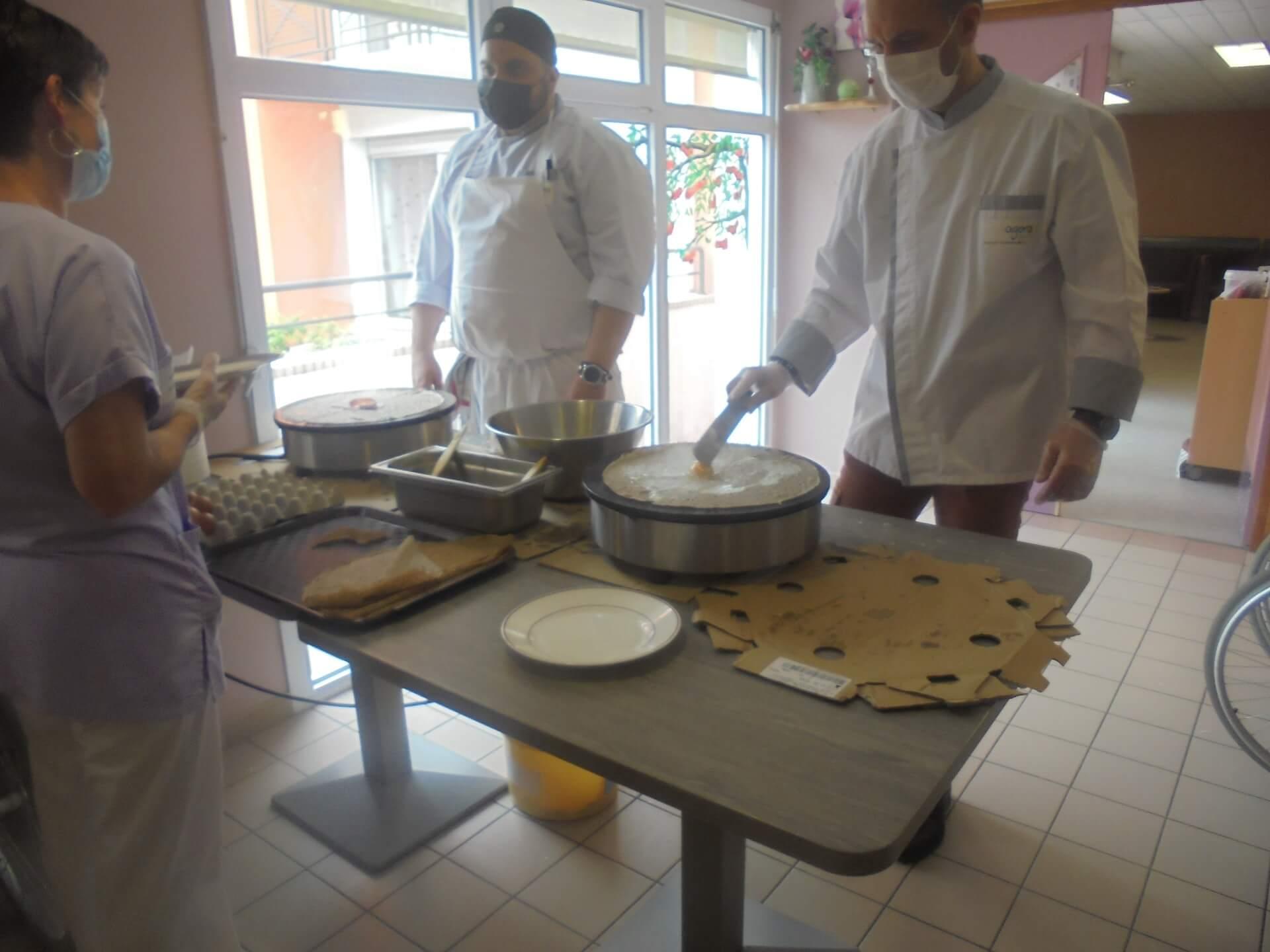 Repas galettes - le 5 avril