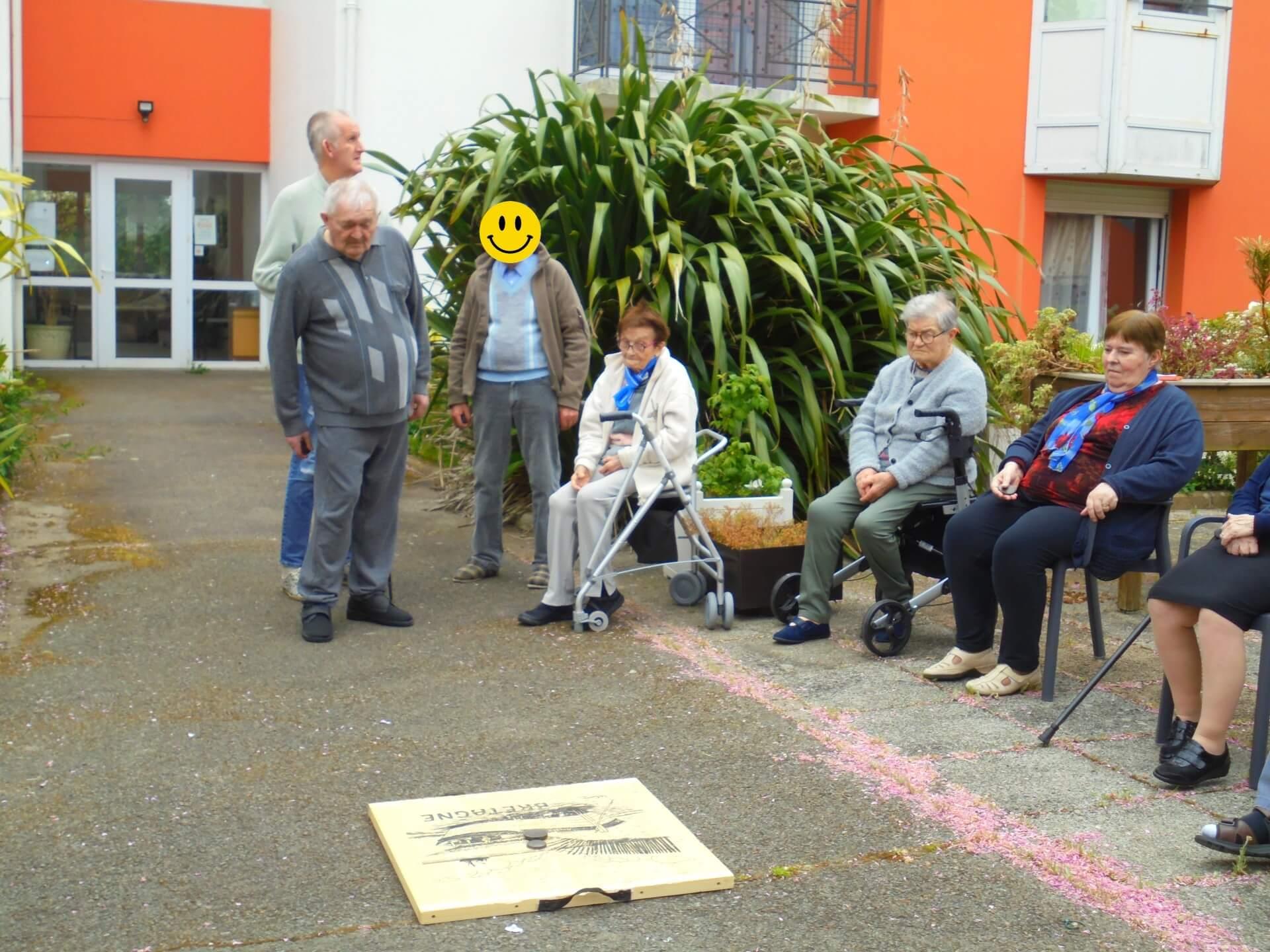 Jeu de palets - le 21 avril