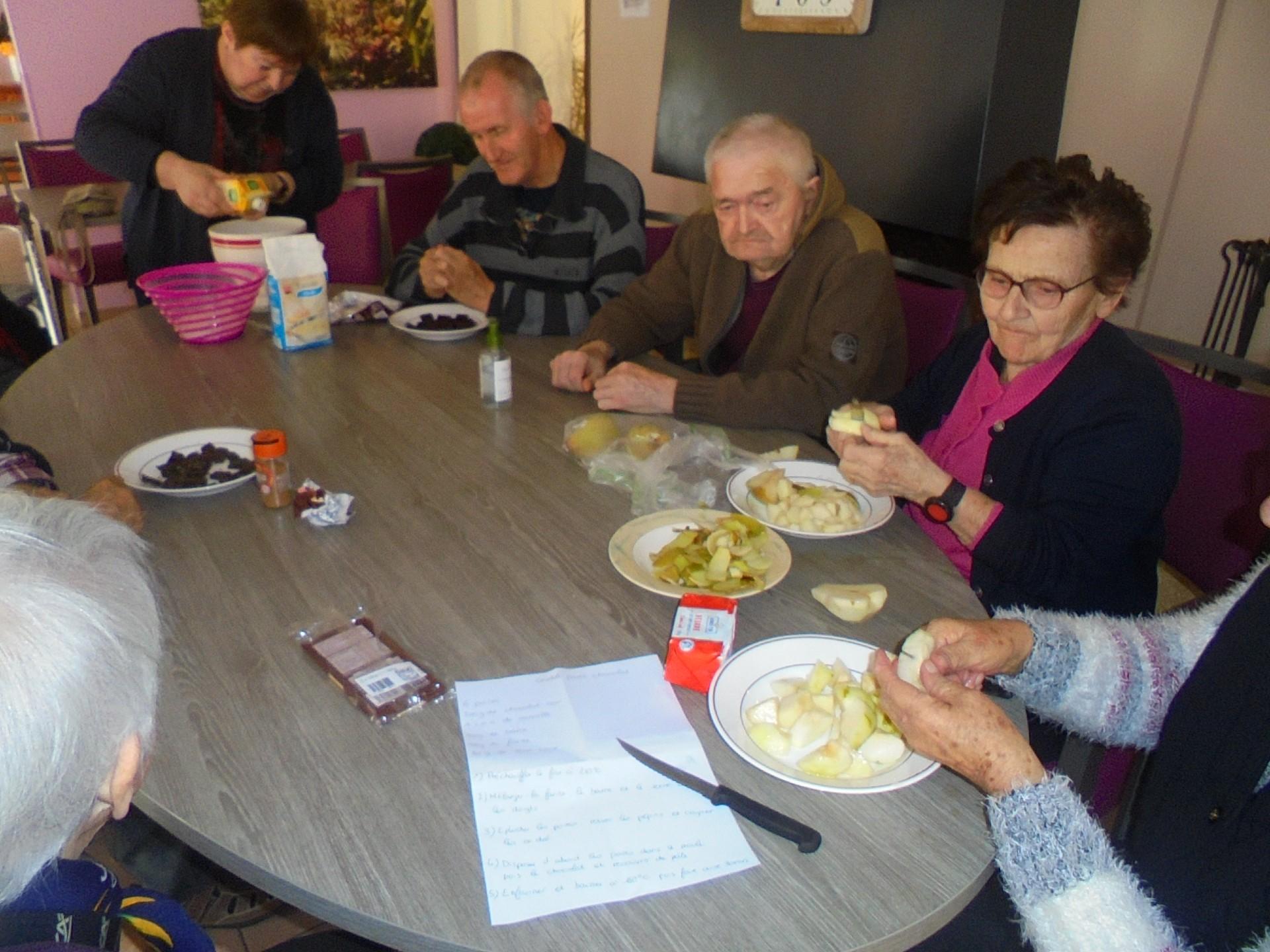 Atelier cuisine - le 12 octobre