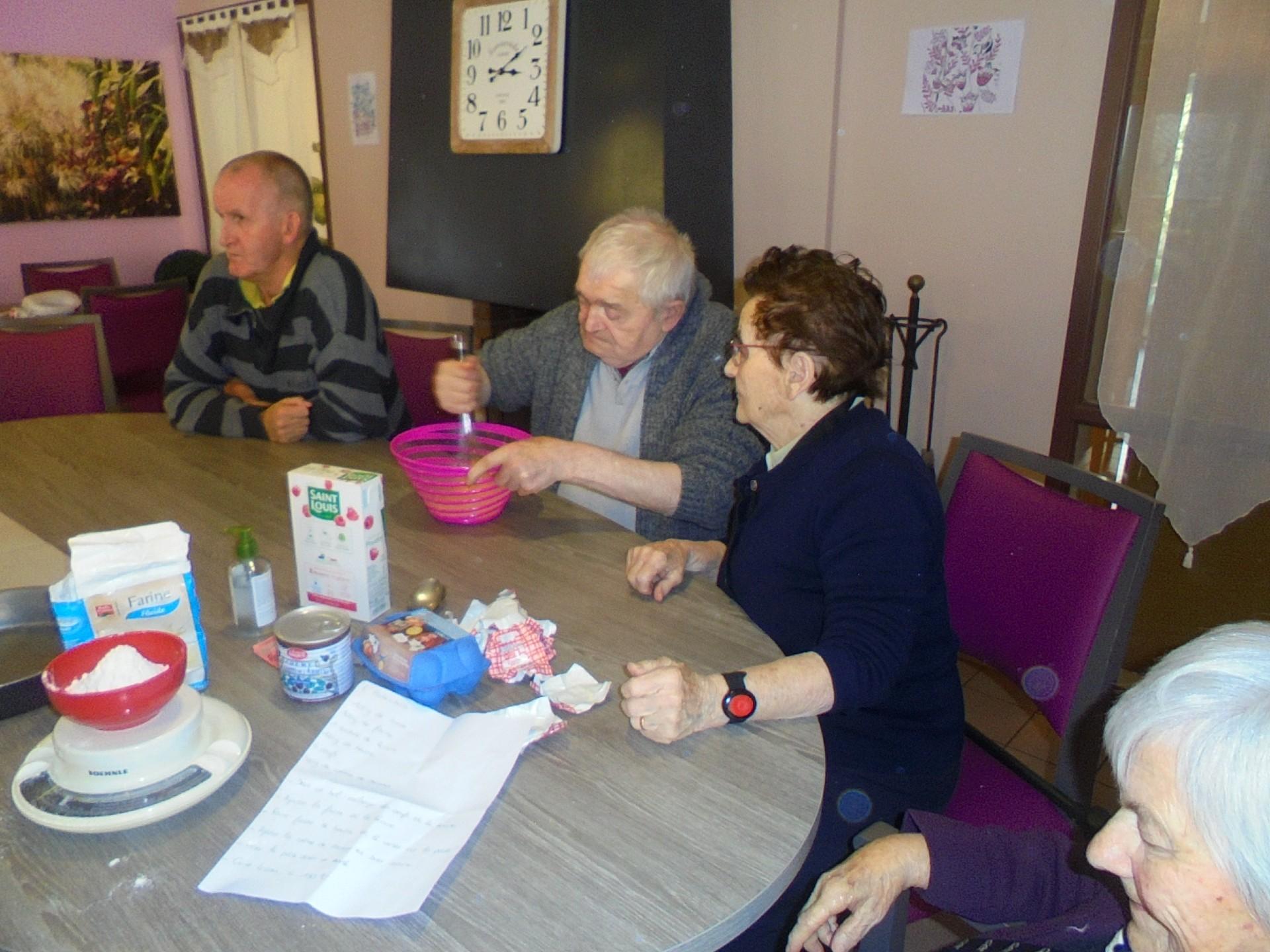 Atelier cuisine - le 23 novembre