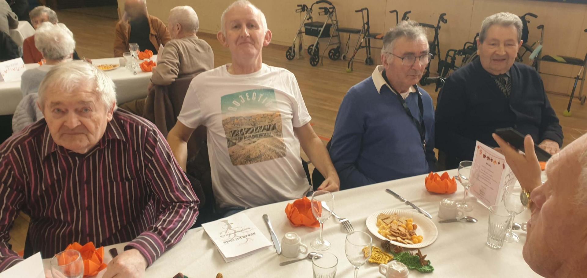 Repas du CCAS - le 9 novembre