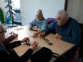 Concours de triomino à l