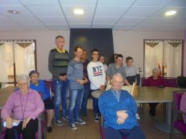 Rencontre avec les Lycéens pour un projet de création de jardinières - le 28 février