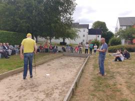 Pétanque avec le foyer de vie - le 20 juillet