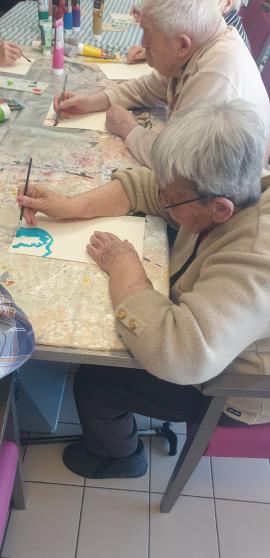 Atelier peinture - le 01 avril