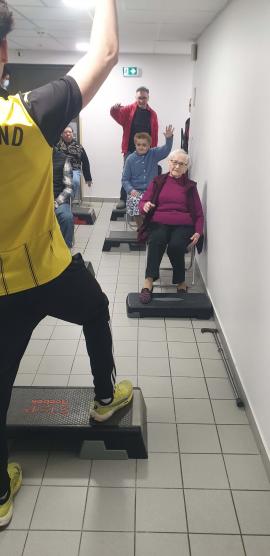 Séance de sport avec IBSA - Le 2 Mars