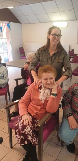 Atelier bien-être massage avec l